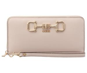 GUESS SWVG9910146 JANIE SLG LARGE ZIP AROUND stone