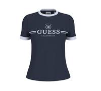 GUESS T-Shirt Damen Mila Marineblau ES26GU52 V6GI08K2975 A71W, blau, L