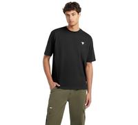 Guess T-Shirt Mini Triangle Kurzarm Herren Schwarz M