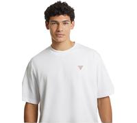 GUESS JEANS T-SHIRT MANICHE CORTE UOMO BIANCO