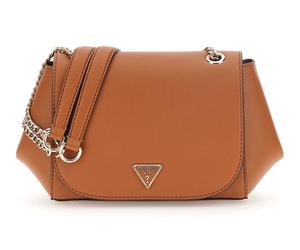 GUESS Talent Convertible Xbody Flap Bag Caramel