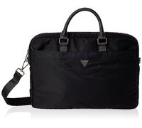 Guess Tasche GUCB15NTMLBK 16" schwarz Nylon Triangle Logo, 16 Zoll