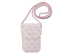 GUESS Tasche GUOWBP4SNSP Rosa 4G Metal Script Logo