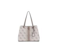 GUESS Tasche Erenia, Logo Dark Taupe, 37,5 x 27 x 12 cm, Kunstleder mit Doppelgriff