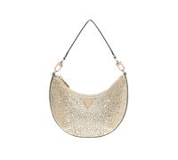 Guess Tasmin Mini Hobo Bag mit Rhinestones, Schultertasche, Gold