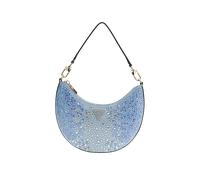 Guess Tasmin Mini Hobo Bag mit Rhinestones, Schultertasche, Hellblau