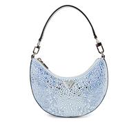 Guess Tasmin Mini Hobo Bag mit Rhinestones, Schultertasche, Hellblau