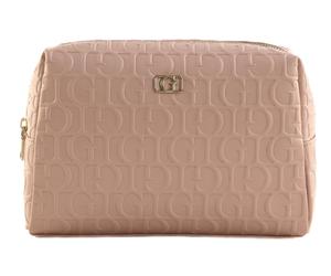 GUESS Television Large Top Zip Cosmetic Bag Orchid