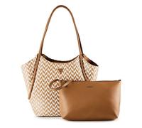 Guess Tessi Shopper Tasche 42 cm braun
