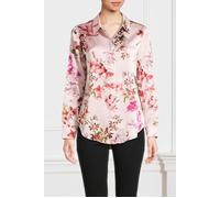 GUESS The Icon Blouse Print Ethereal Roses Pink Größe: XXS | Blusen Outlet | Damen | Rosa