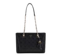 GUESS Tisha 3 Compartment Tote Black Logo