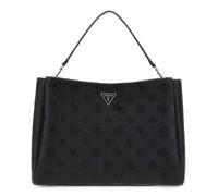 GUESS Tisha Girlfriend Satchel Black Logo