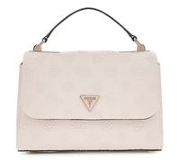 GUESS Tisha Top Handle Flap Bag Stone Logo