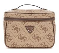 GUESS Toiletry Train Case Latte Logo/Brown