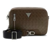 GUESS Torino Camera Bag Double Zip Dark Olive