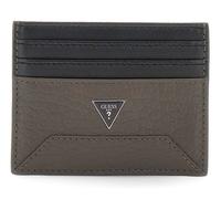 GUESS Torino Card Holder Dark Brown