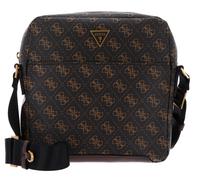 GUESS Torino Top Zip Crossbody Flat Brown / Ochre