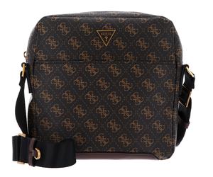 GUESS Torino Top Zip Crossbody Flat Brown / Ochre