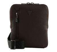 GUESS Torino Xbody Flat Bag Dark Brown
