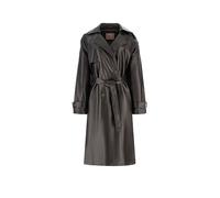 GUESS Trenchcoat in Lederoptik BIANKA braun | M