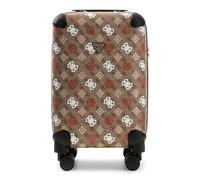 GUESS Trolley Eliette Logo 18 in 8-Wheeler Latte Logo/Ginger Hellbraun 54cm
