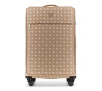 GUESS Trolley Silia 28 In 8-Wheeler Exp Biscotti Logo Taupe 79cm