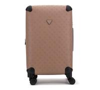 Guess Wilder 4 Rollen Trolley 64 cm mit Dehnfalte braun