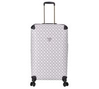 Guess Trolley Wilder – 4-Rollen, Kunststoff, Grau, 46 x 77 x 33 cm