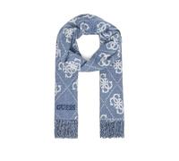 GUESS Tuch Boston Jacquard Scarf 70X180 Blue blau