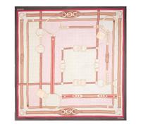 GUESS Tuch Carrie Logo Kefiah Max 130X130 Rose Logo altrosa