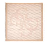GUESS Tuch Eco Erica Kefiah 120x120 Latte Logo beige