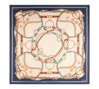 GUESS Tuch Kefiah 120x120 Blue dunkelblau