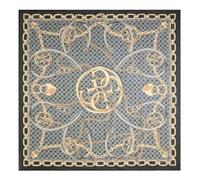 GUESS Tuch Kefiah Max 130x130 Modal mit Logo-Print Schwarz Größe 1