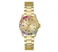 Guess Uhr - Quarz-Analoguhr Gd Opaline - Gr. unisize - in Gold - für Damen