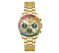 Guess Uhr - Quarz-Analoguhr Halo - Gr. unisize - in Gold - für Damen