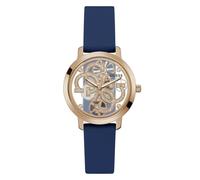 Guess Uhren - Analoge Uhr Quattro Clear - Gr. unisize - in Blau - für Damen