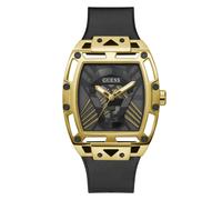 Guess Herren Armbanduhr Legend gold/schwarz GW0500G1 44mm