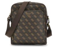Guess Milano Eco Umhängetasche dunkelbraun, Lederimitat, Herren