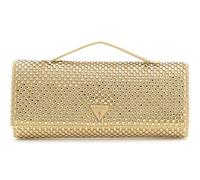 GUESS Umhängetasche Abendtasche Tasmin Mini Top Handle Clutch Gold goldfarben