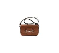 Guess Umhängetasche Janie 21 cm, wandelbar mit Klappe, Braun