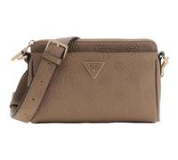 GUESS Umhängetasche Cresidia II Mini Xbody Top Zip Bag Dark Taupe Logo