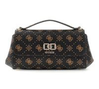 GUESS Emelie Logo Flap Crossbody Espresso Logo