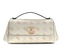 GUESS Emelie Logo Flap Crossbody White Logo