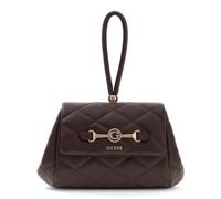 GUESS Frances Mini Flap Crossbody Bag Brown
