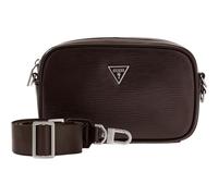 GUESS Umhängetasche Handgelenktasche Milano Camera Bag Dark Brown dunkelbraun