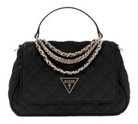 GUESS Giully II Top Handle Flap Bag Black