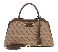 GUESS Lindsey Girlfriend Satchel Latte Logo