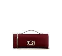 GUESS Umhängetasche Handtasche Zalina Top Handle Clutch Wine weinrot