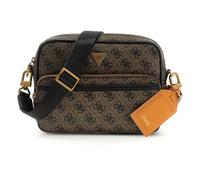 GUESS Umhängetasche Milano Crossbody Double Zip Bag Coffee braun