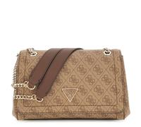 Guess Umhängetasche Noelle II Convert. XBody Flap (HWBG) latte logo/brown